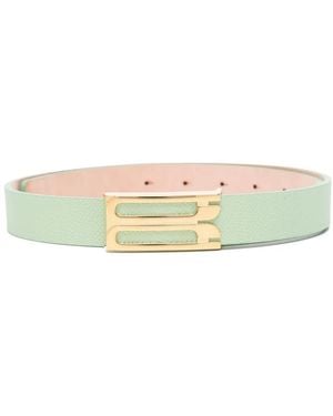 Victoria Beckham Leather Belt - Green