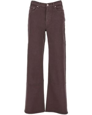 AG Jeans Cotton-Blend Jeans - Purple