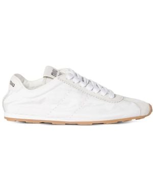 Miu Miu 'Plume' Sneakers - Weiß