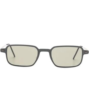 Lindberg Sonnenbrille Mit Eckigem Gestell - Mettallic
