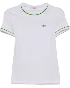 Lacoste Accent Jersey T-Shirt - White
