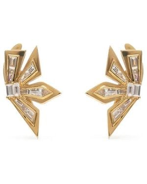 Stephen Webster 18Kt Cascade Gelbgoldohrring Mit Diamanten - Mettallic