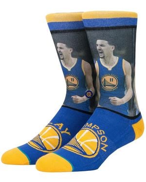 Stance Nba Golden State Warriors Klay Thompson Socks - Blue