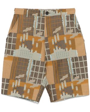 Henrik Vibskov Participant ショートパンツ - ブラウン