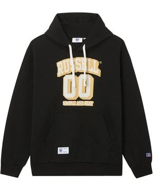 Chocoolate Graphic-Print Hoodie - Black