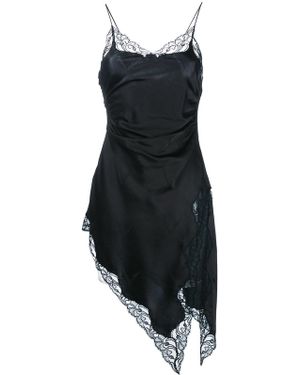Alexander Wang Lace Trim Slip Dress - Black