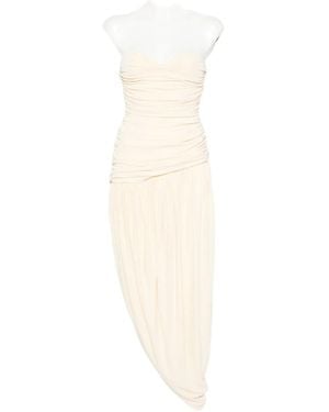 Magda Butrym Draped Open-leg Dress - ホワイト