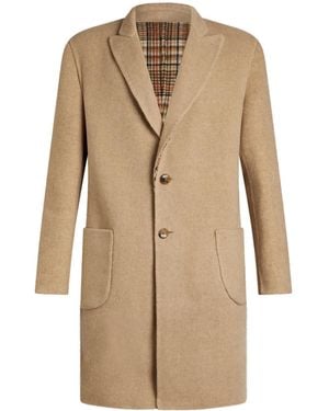 Etro Abrigo reversible con botones - Neutro