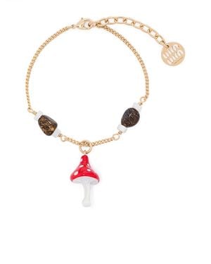 Miu Miu Mushroom Armband - Weiß
