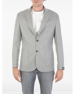 Barba Napoli シングルジャケット - グレー