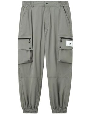 Izzue Elasticated Cargo Pants - Gray