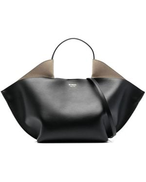 REE PROJECTS Medium Ann Leather Tote Bag - Black