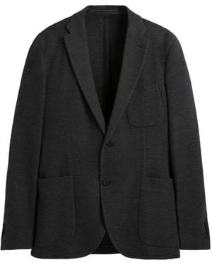 Slowear Hopsack Blazer - Schwarz