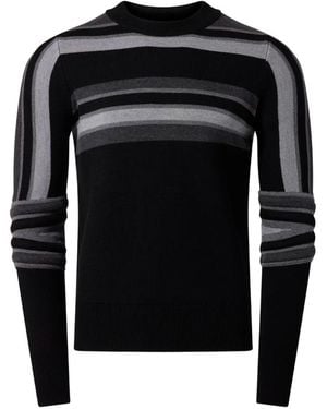 Perfect Moment Merino Wool Slalom Jumper - Black