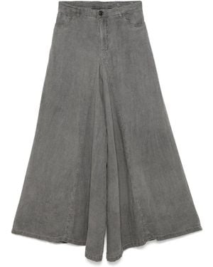 White Sand Jessica Palazzo Pants - Gray
