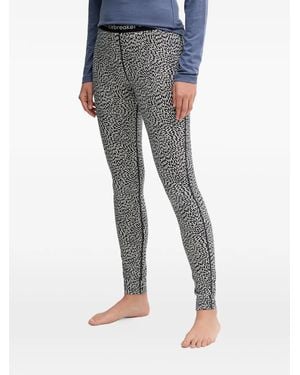 Icebreaker Printed Leggings - Blue