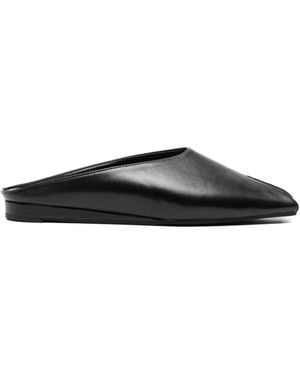 BIANCADI Bianca Leather Sandals - Black