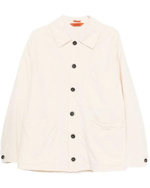 Barena Stae Garzoto Button-Up Shirt Jacket - Natural
