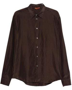 Barena Maridola Long-Sleeve Button-Down Shirt - Brown
