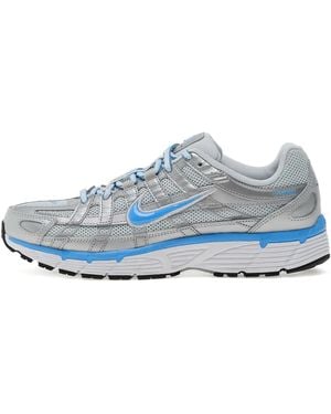 Nike P-6000 Mesh Trainers - Blue