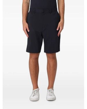 ARMANI EXCHANGE Seersucker Bermuda Shorts - Black