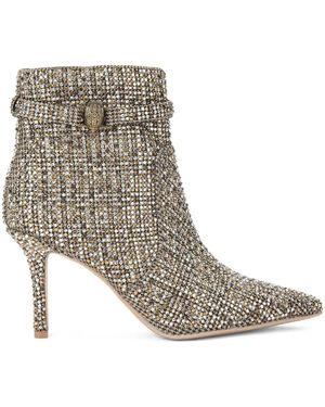 Kurt Geiger 85Mm Kensington Ankle Boots - Brown