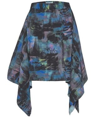 Henrik Vibskov Carry A Mini Skirt - Blue