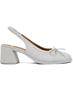 Camper Kora Block-Heel Court Shoes - White