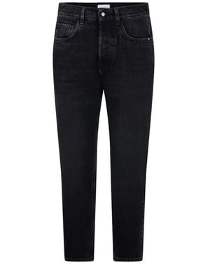 AMISH Jeremiah Faded Five-Pocket Jeans - Black