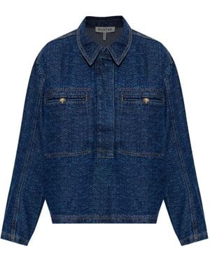 Munthe Ruxa Polo Top - Blue