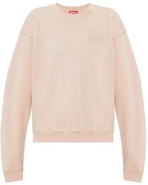 DIESEL F-Crew Sweatshirt - White