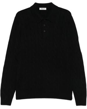 GIUUNO Jersey de punto de ochos - Negro