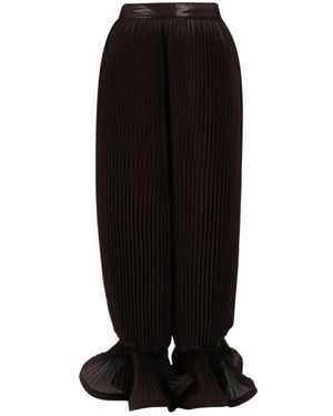 ROWEN ROSE Pleated Pants - Black