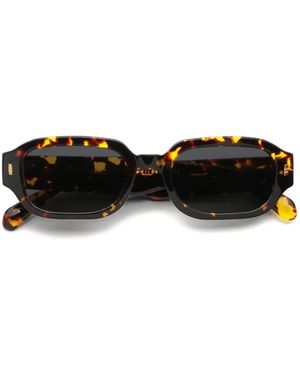 Gast Dear Friday Geometric-Frame Sunglasses - Black