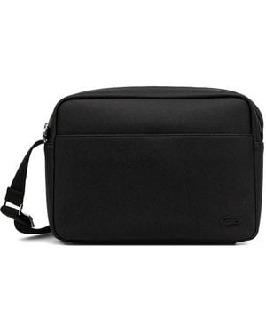 Lacoste Bolso de hombro con cremallera - Negro