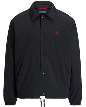 Polo Ralph Lauren Logo-Embroidered Jacket - Black