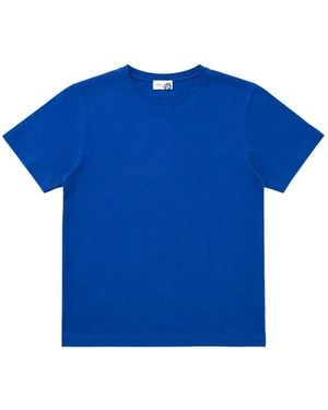 Heritage Crew-Neck Short-Sleeve T-Shirt - Blue