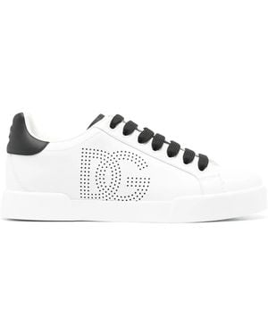 Dolce & Gabbana Portofino Sneakers - White