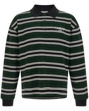 Carhartt L/ Devitt Rugby Shirt - Green