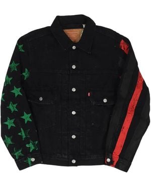 DENIM TEARS Stadium Cactus Tears Jacket - Black