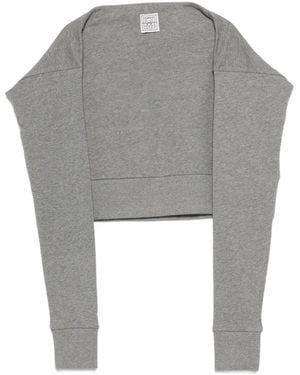 TOTEME Jersey Sleeve Scarf - Grey