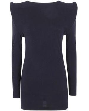 Junya Watanabe Pull À Épaules Structurées - Blue