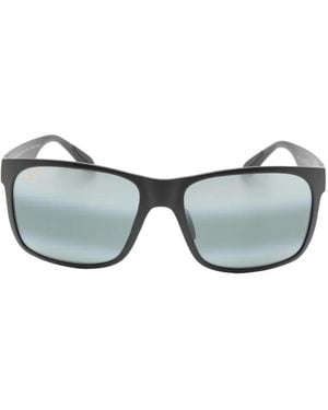 Maui Jim Sands Square-Frame Sunglasses - Gray