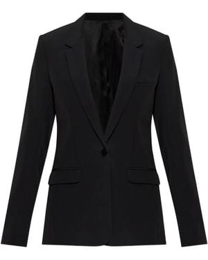 Isabel Marant Feray Tailored Notched Jacket - Black