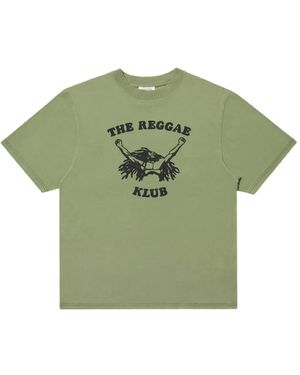 Nicholas Daley T-Shirt Met Grafische Print - Groen