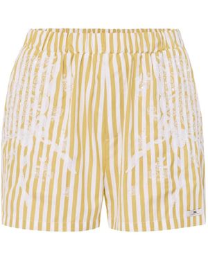 Elisabetta Franchi Bermudas de popelina - Neutro