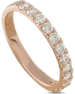 LB Exclusive Half-Eternity Ring Mit Diamanten - Weiß