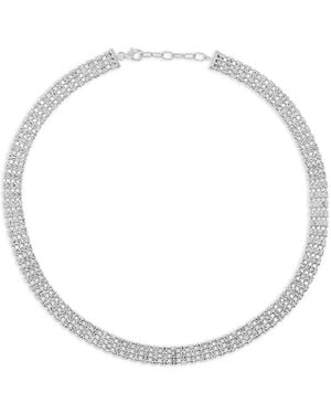 Desmo Infinity Necklace - White