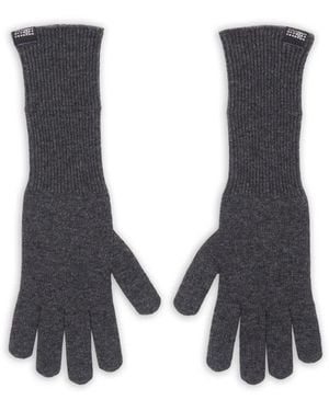 MM6 by Maison Margiela Wool Gloves - White