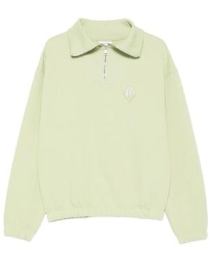 Lacoste Zip-Fastening Sweatshirt - Yellow